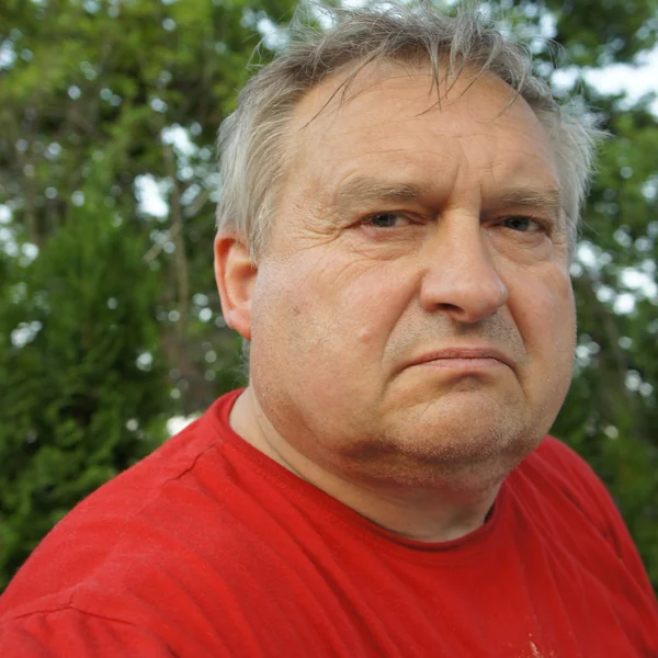 Portrait of elderly man — Stock Photo, Image