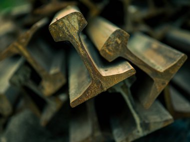 Demiryolu detayları, ulaşım konsepti