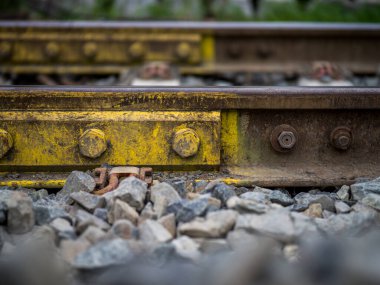 Demiryolu detayları, ulaşım konsepti