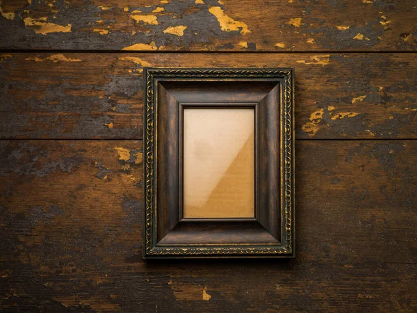 Vintage Frames Wood Background — Stock Photo, Image