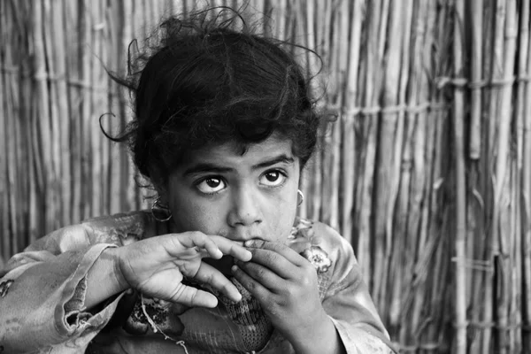 Arapça, Mısır'daki Bedevi çocuk