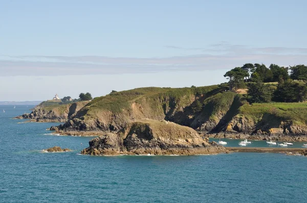 La costa de Bretaña a St Quay-Portrieux — Foto de Stock