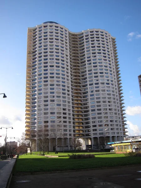 Rennes Frankreich Dezember 2014 Die Zwillingstürme Der Horizonte Rennes — Stockfoto