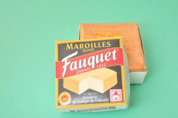 Maroilles Queso Francés — Foto de Stock