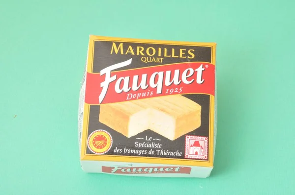 Μαρμελάδες Ένα Γαλλικό Τυρί — Φωτογραφία Αρχείου