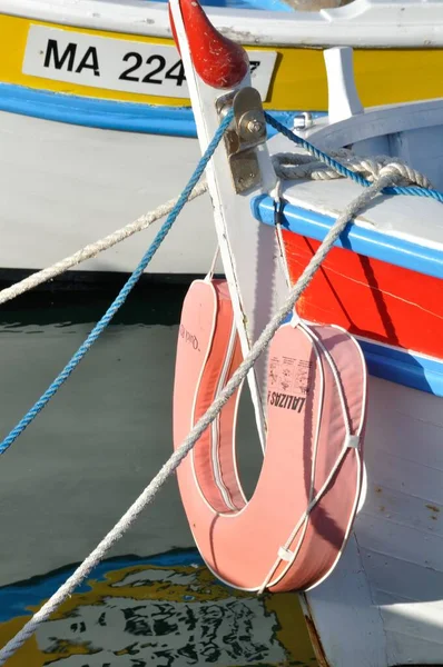 Wooden Row Boat Cassis — Stock Photo, Image