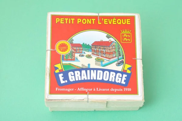 Pont Eveque French Cheese — Stock Photo, Image