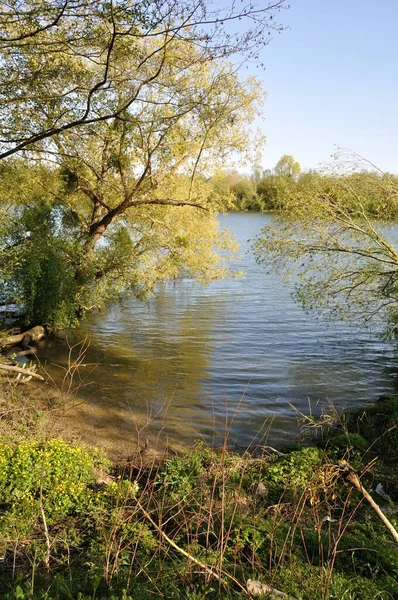 Banks Seine Elbeuf Normandy — Stock Photo, Image