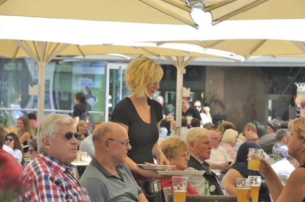 Restaurant terrace — Stock Photo, Image