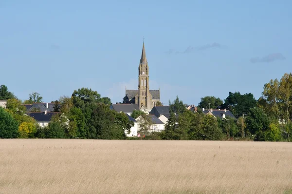 Village in the French countryside — Stock Photo, Image