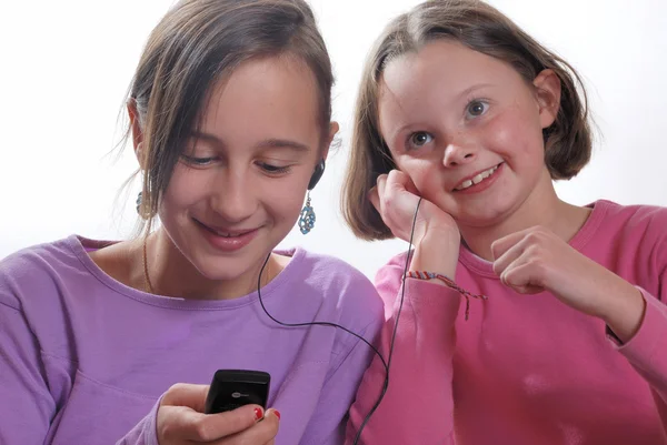 Complicity between sisters — Stock Photo, Image