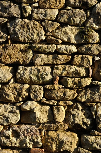 Solid wall made of stone — Stock Photo, Image