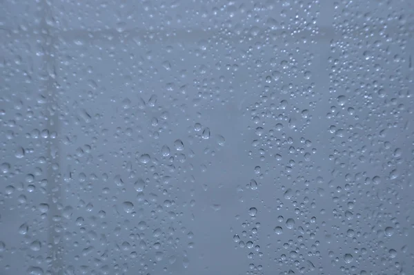 Condensatie op het raam — Stockfoto