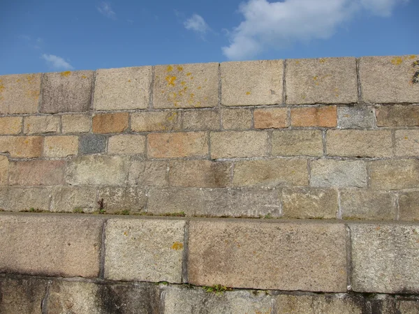 Viejo muro de piedra, fondo — Foto de Stock