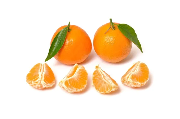 Клементина оранжевая — стоковое фото