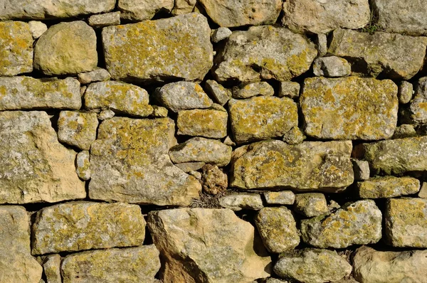 Solid vägg av sten — Stockfoto