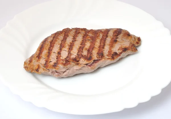 牛肉のグリル ステーキ プレート — ストック写真