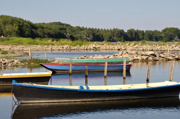Boat on a river — Stock Photo, Image