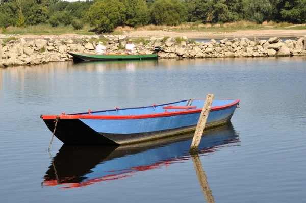 Boat on a river — Stock Photo, Image