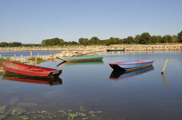 Boat on a river — Stock Photo, Image