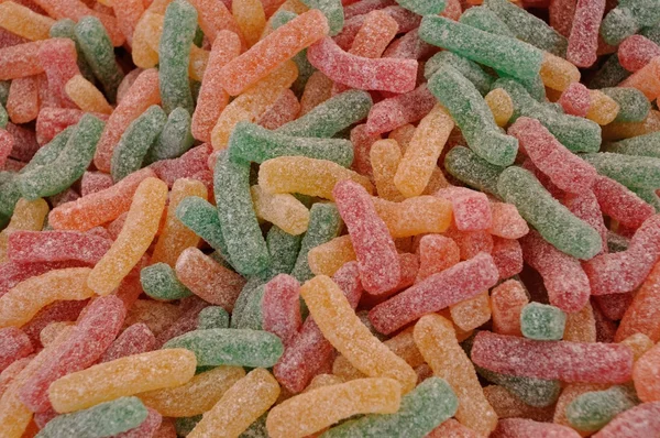 色彩斑斓的糖果背景 — 图库照片
