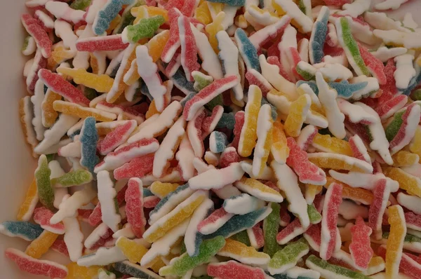 Fundo de doces multicoloridos — Fotografia de Stock