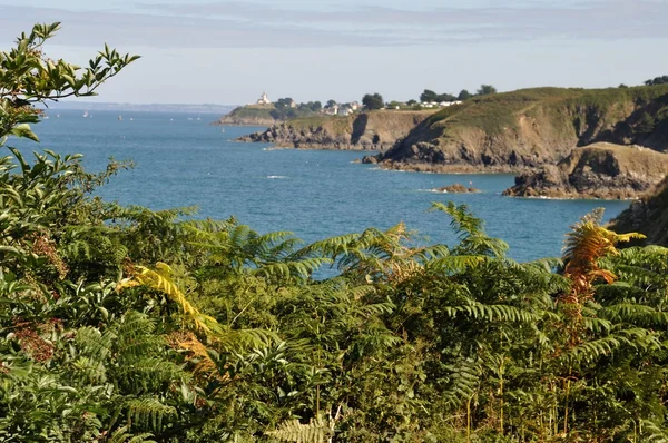 La costa de Bretaña a St Quay-Portrieux — Foto de Stock