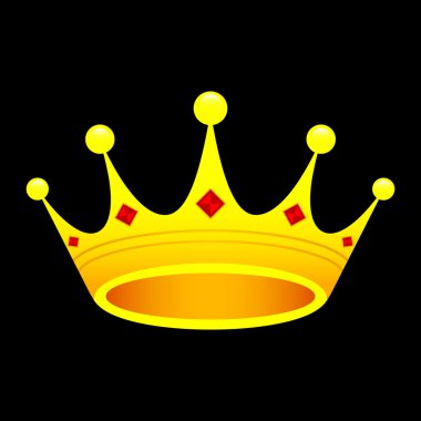Kraliyet taç vektör çizim