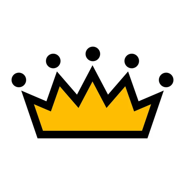 Illustration vectorielle couronne royale — Image vectorielle