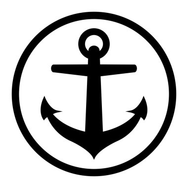 çapa vektör simgesi