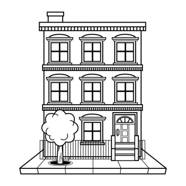 Apartman vektör