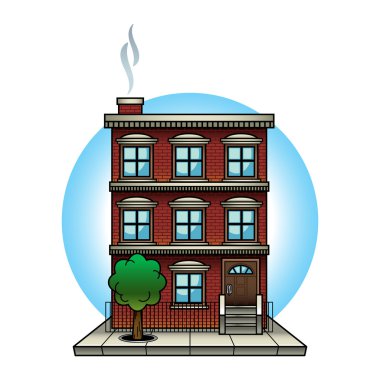 Apartman vektör