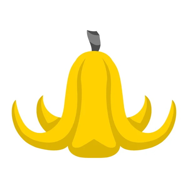 Banana peel vector — Stockvector