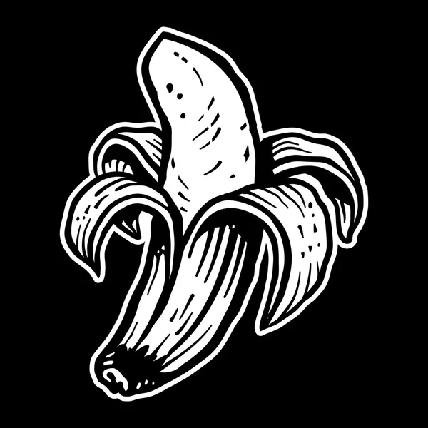 Bananenfruchtvektor — Stockvektor