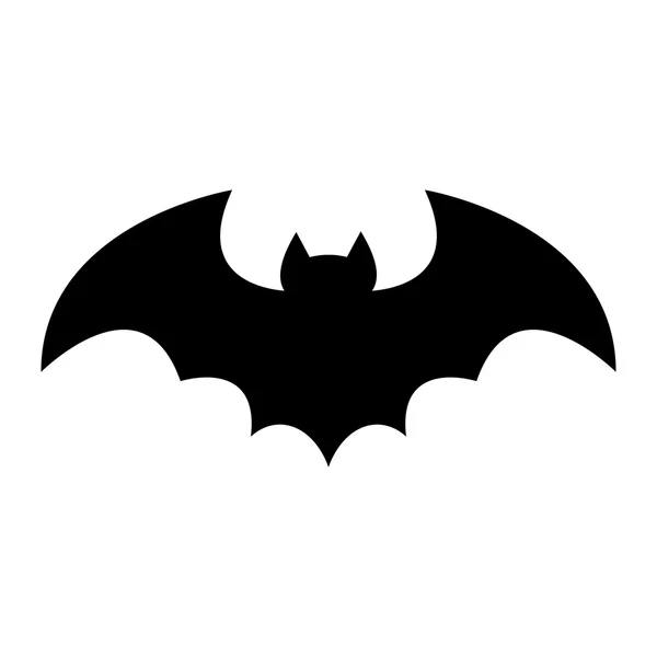 Bat vector icon — Stock Vector