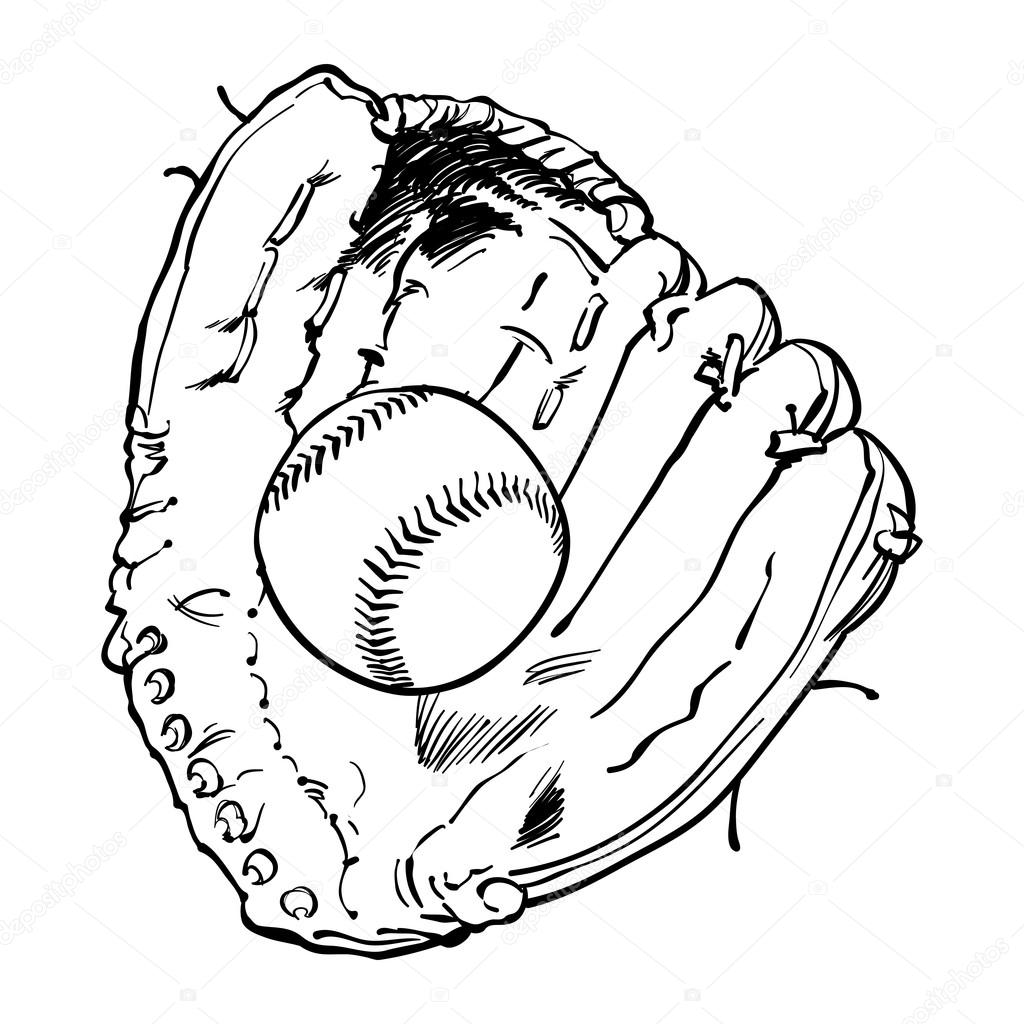 Free Free Baseball Glove Outline Svg 924 SVG PNG EPS DXF File