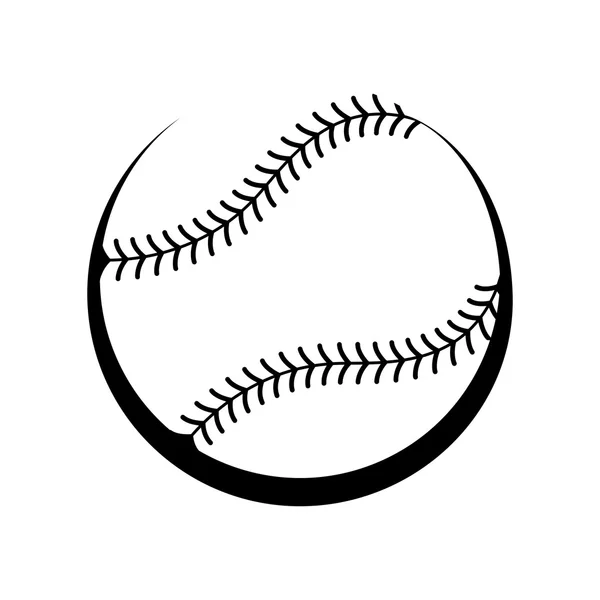 Baseball-Ikone — Stockvektor