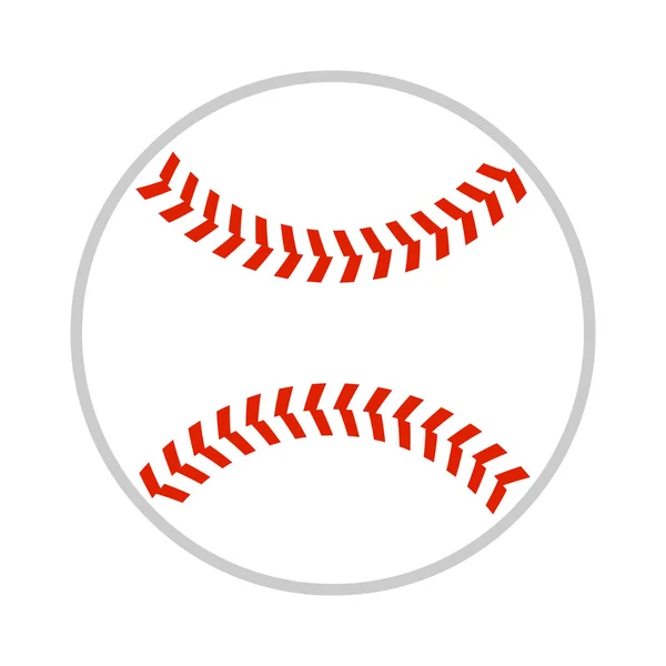 Icono del vector de béisbol — Vector de stock