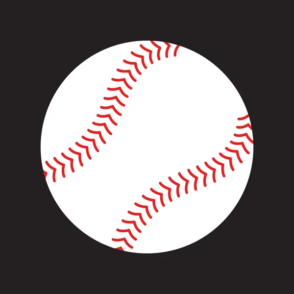 Baseball Vector Icon — Stock Vector