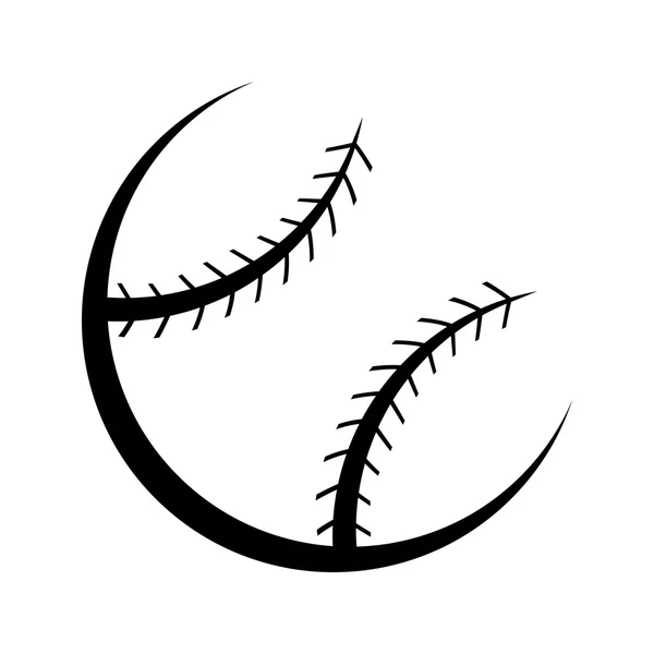 Baseball Vector Icon — Stock Vector