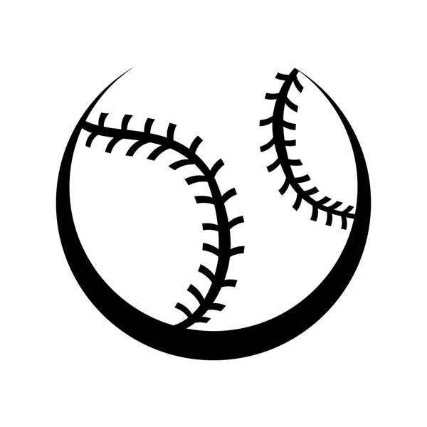 Baseball Vector Icon — Stock Vector