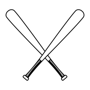 Beyzbol sopaları vektör