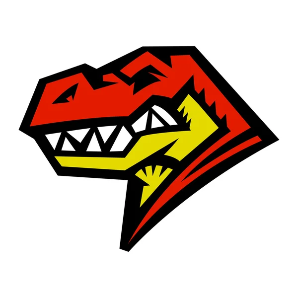 Dinozor t-rex — Stok Vektör
