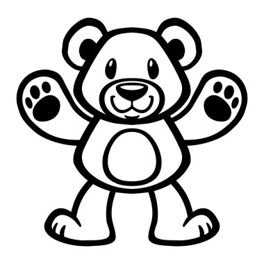 oyuncak ayı vektör