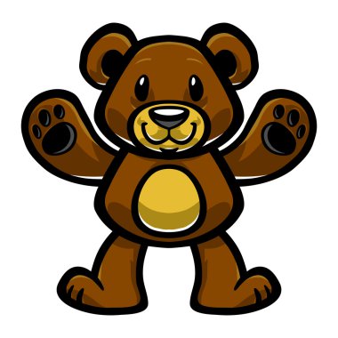 oyuncak ayı vektör