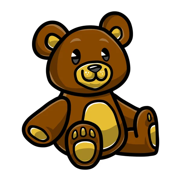 Teddy bear vector — Stockvector