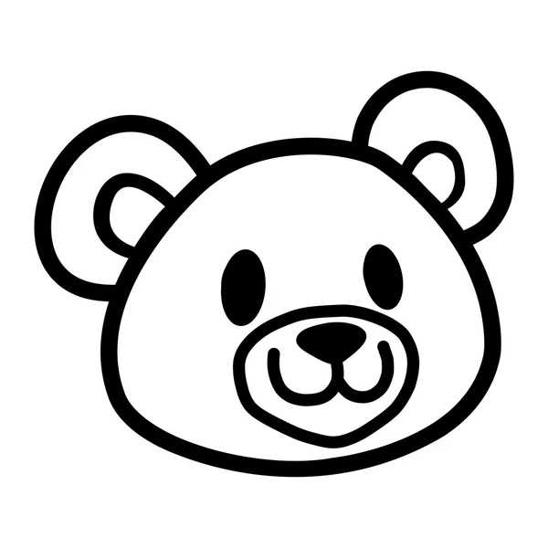 Teddy bear vector — Stockvector