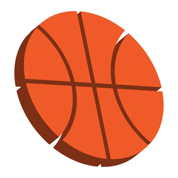 Basketbal vector pictogram — Stockvector