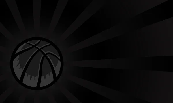 Basketball-Vektor Hintergrund — Stockvektor