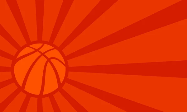 Basketbal vector achtergrond — Stockvector